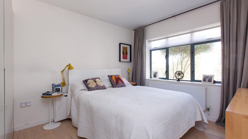 All the bedrooms are on the ground floor and feature built-in wardrobes. Sliding doors maximise space and storage possibilities