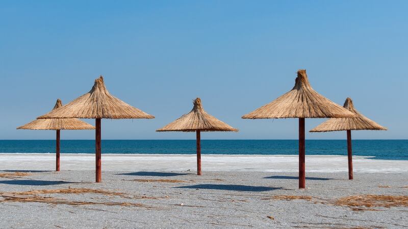 A quiet beach in Menorca
