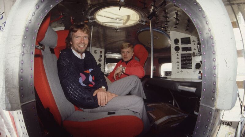 Derry: scene of Richard Branson’s unscheduled landing in a hot-air balloon in 1987. Photograph: Hulton/Getty