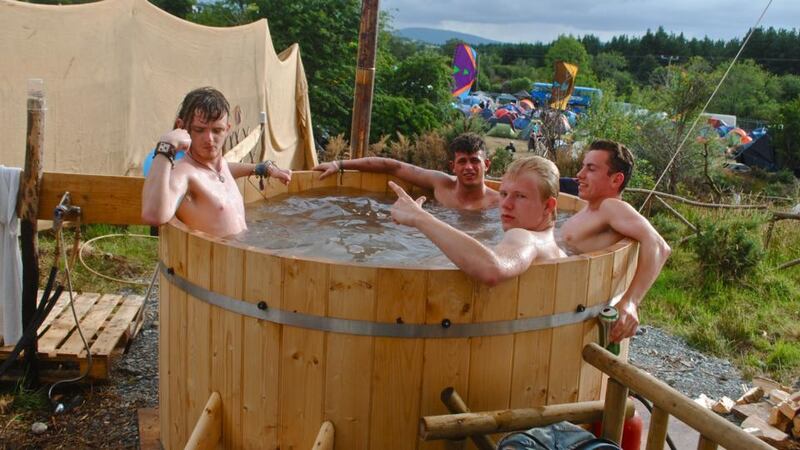 Hot tub good-time machine