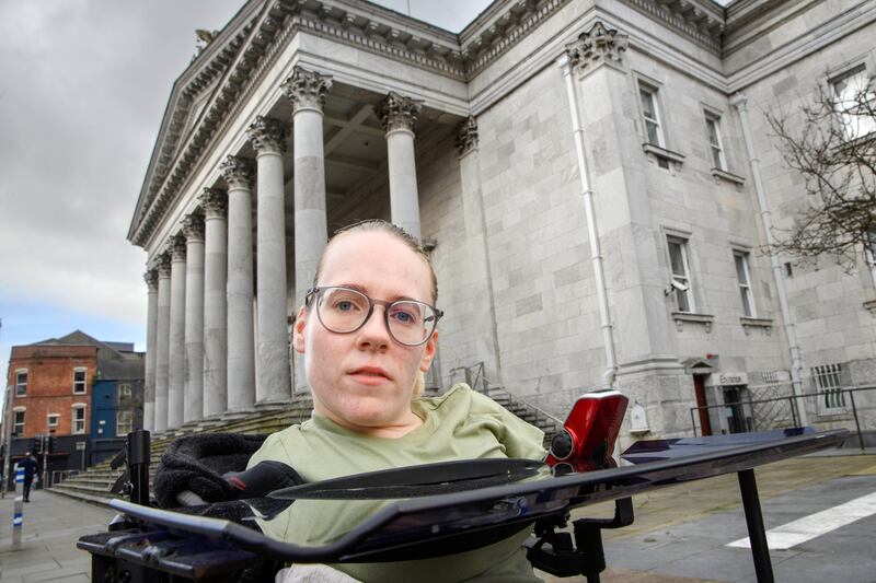 Joanne O'Riordan was born with a rare disability known as Total Amelia. Photograph: Daragh Mc Sweeney/Provision