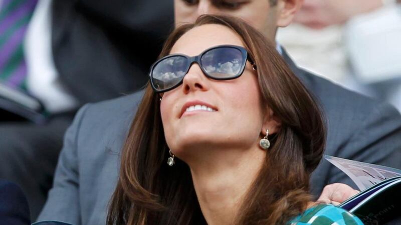 Kate Middleton is known to be a tennis fan and has presented the winner's trophy in the past. Photograph: Reuters/Sang Tan