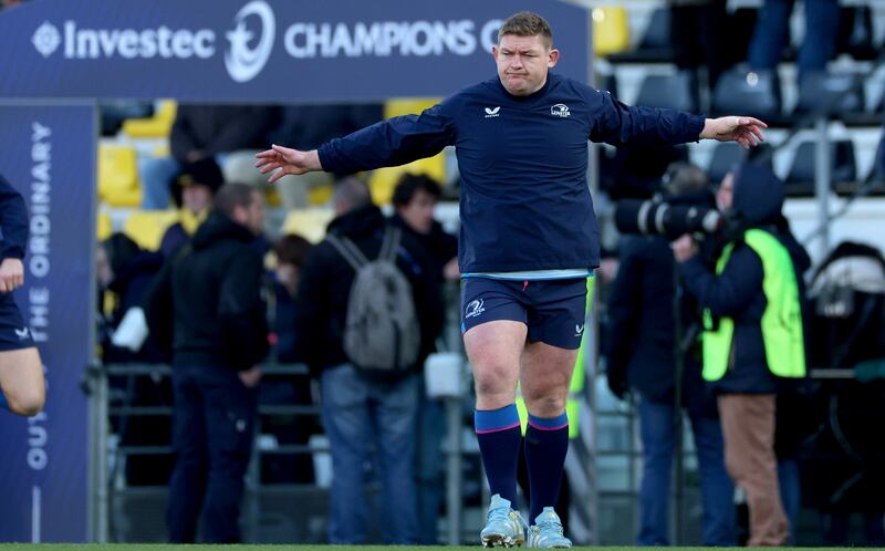 Leinster's Tadhg Furlong. Photograph: James Crombie/Inpho