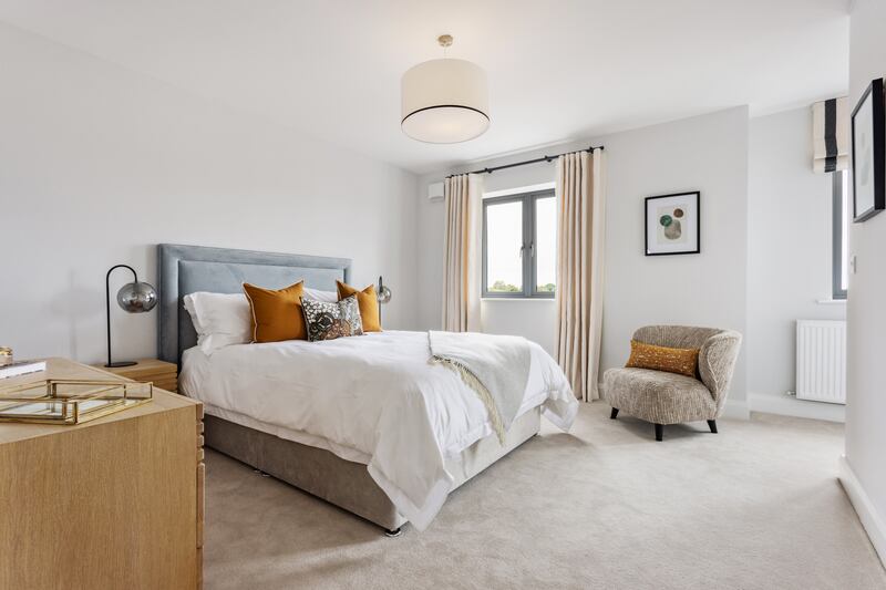 Large bedroom. Photograph: Angela Mujica