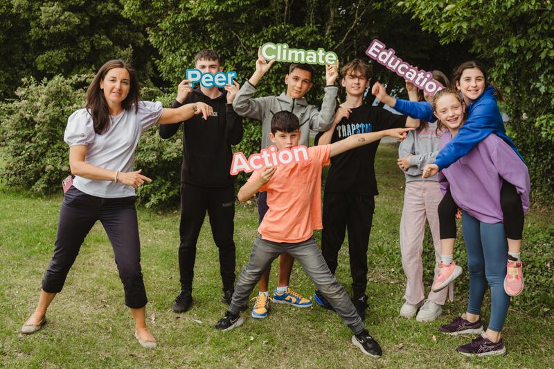 Susan Adams, founder of Education for Sustainability (left)
