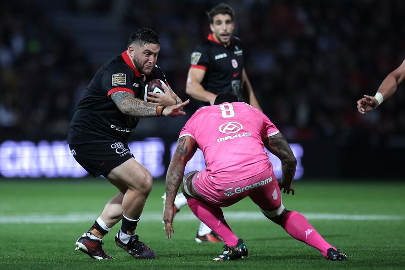 Toulouse prop Cyril Baille. Photograph: Valentine Chapuis/AFP via Getty Images 