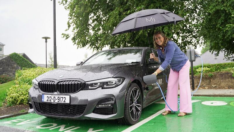 ‘I love the fact that on the app it will tell you where the closest place to charge is,” says Crowley