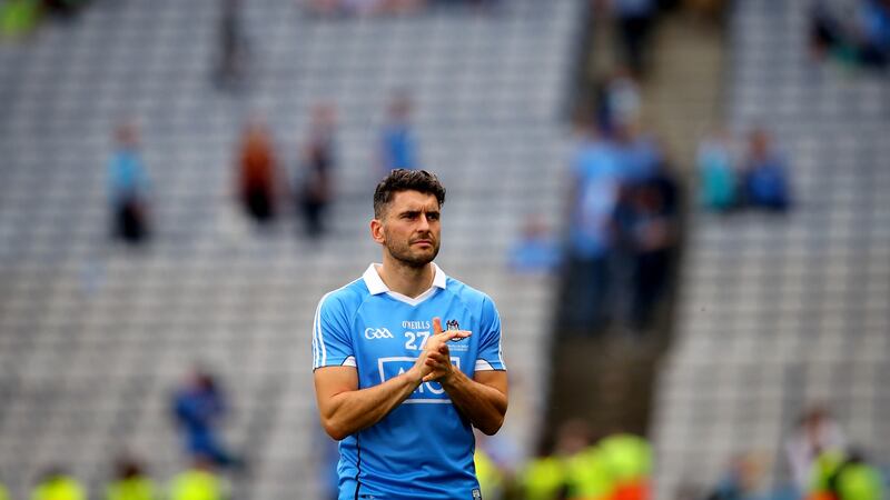 Bernard Brogan after the 2018 All-Ireland final win over Tyrone. File photograph: Inpho