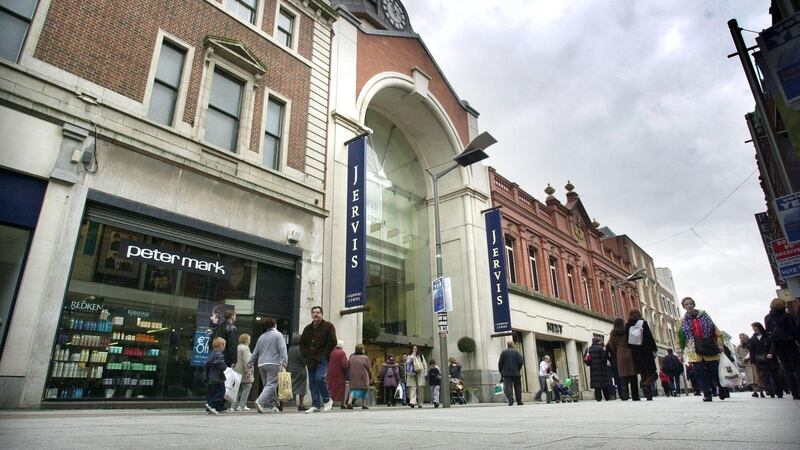 The last big shopping centre developed in Dublin city centre was Jervis Street in 1996. Photograph: Alan Betson