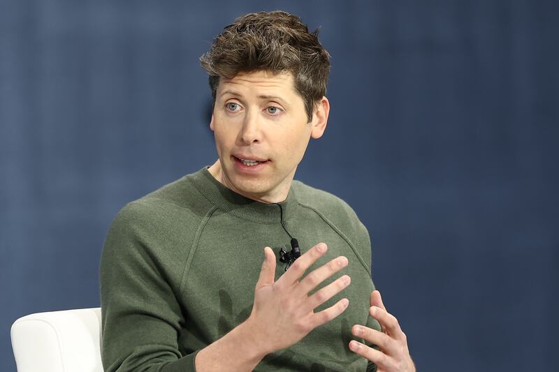 Sam Altman, co-founder and CEO of OpenAI. Photograph: Michael M. Santiago/Getty