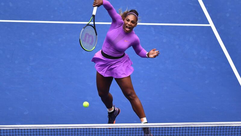 Williams has now lost four grand slam finals in a row. Photo: Johannes Eisele/Getty Images