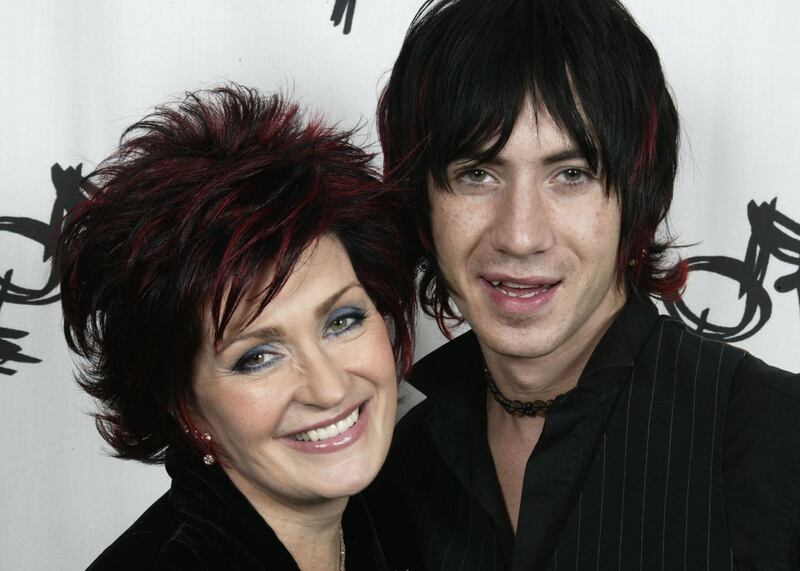 The X Factor: Tabby O’Callaghan with Sharon Osbourne, his mentor. Photograph: JMEnternational/Redferns via Getty