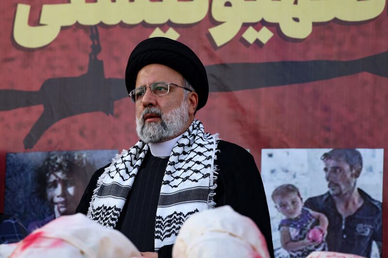 Iran's president Ebrahim Raisi, was seen as a potential successor to Ayatollah Ali Khamenei as the country's supreme leader. Photograph: Atta Kenare/AFP via Getty Images