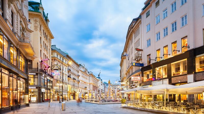 The Austrian capital Vienna is the second most liveable city in the world according to The Economist. Photograph: Getty Images
