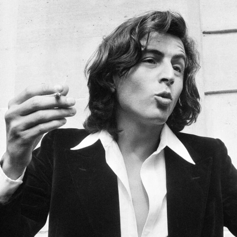 Bernard-Henri Lévy after a meeting with French president Valéry Giscard d'Estaing in 1978. Photograph: Daniel Simon/Gamma-Rapho via Getty