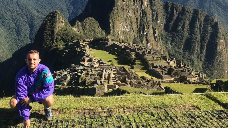 Breandan Casey says is  rescheduled flight home from Peru was  cancelled and he is now unable to leave the country.