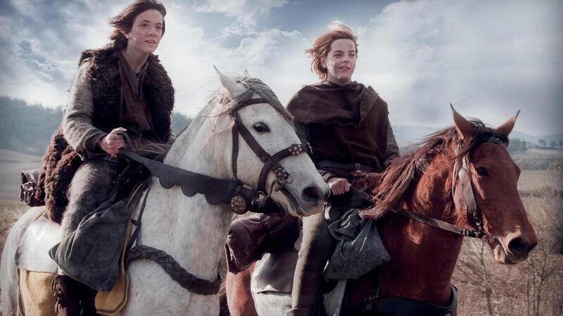 Old-style adventure: Quinten Schram and Yannick van de Velde in Pieter Verhoeff’s 2008 film of ‘The Letter for the King’