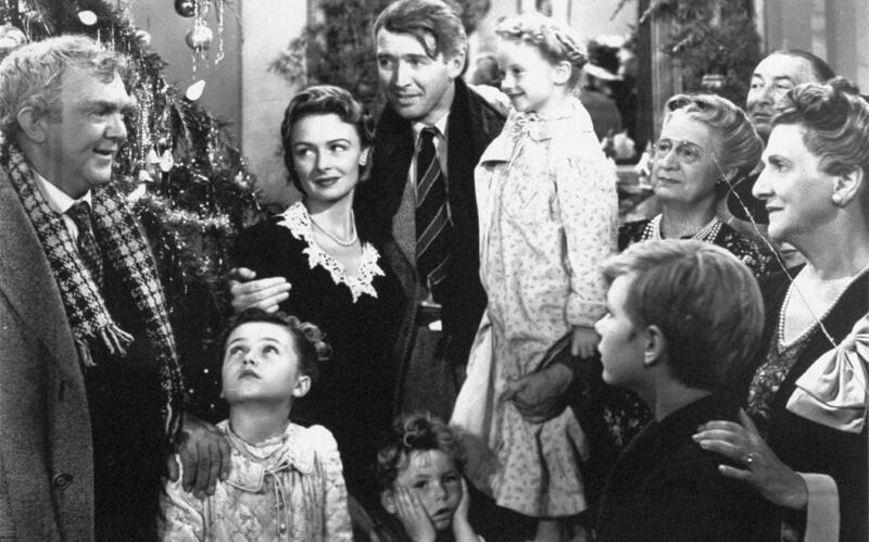 “Good news, folks! Trump has just taken Oz!” James Stewart and Donna Reed in It's A Wonderful Life