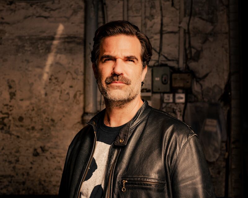 Rob Delaney: once he committed to the book, the actor wrote about 1,200 words a day, five days a week. Photograph: Max Miechowski/New York Times