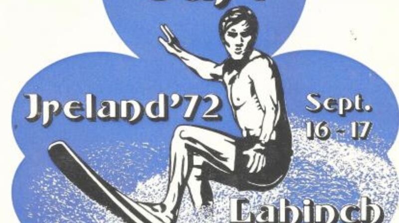 The 1972 European Surfing Championships at Lahinch were scuppered by flat water.