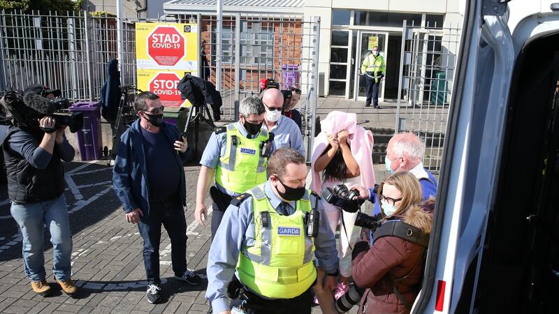 Niamh Mulreany (25), of Scarlet Row, Essex Street West, Dublin 2, pictured at Tallaght District Court. Photograph: Collins Court