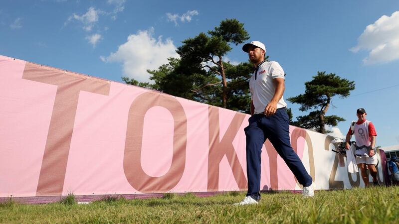 Xander Schauffele has a one stroke lead heading into the final round of the Olympics golf. Photograph: Mike Ehrmann/Getty