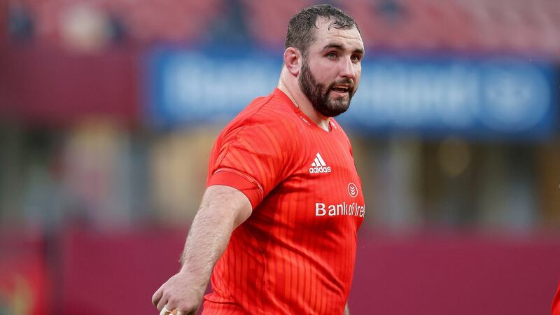 James Cronin in action during his final appearance for Munster against Cardiff Blues. Photograph: Bryan Keane/Inpho