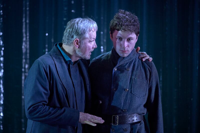 The God and His Daughter: Seán Mahon and Eimhin Fitzgerald Doherty. Photograph: Ros Kavanagh