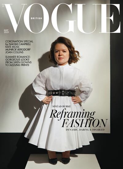 Sinéad Burke on the cover of Vogue