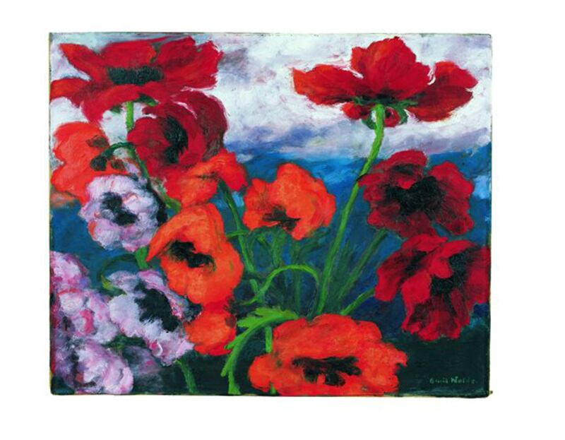 Large Poppies [Red, red, Red], 1943