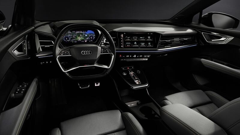 Slip aboard the new Audi Q4 e-Tron electric SUV and the first thing you’ll notice will probably be the surprising amount of interior space