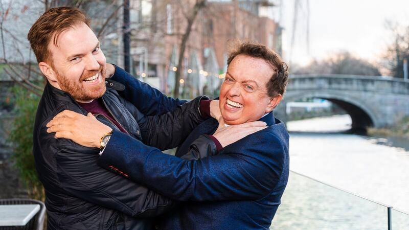 Bernard O’Shea and Marty Morrissey in Marty and Bernard’s Big Adventure