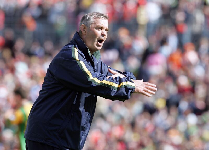 McEniff in 2005: 'The game we play is hard to live with.' Photograph: Andrew Paton/Inpho