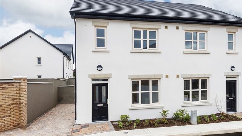 The two-bed houses at The Paddocks in Newbridge are priced from €265,000.
