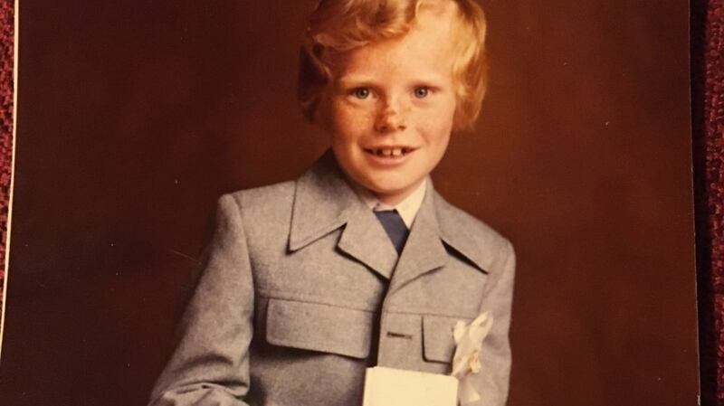 Denis Walsh pictured on his First Holy Communion day.