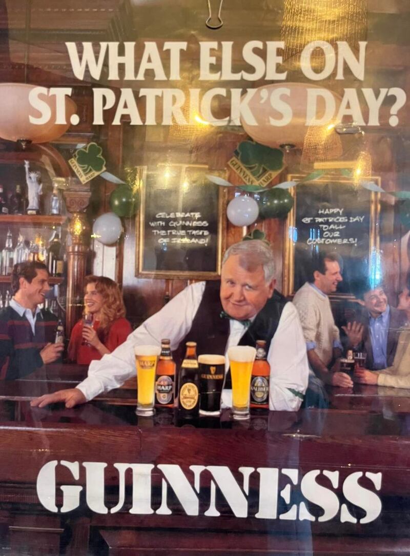 Malachy McCourt's Guinness advert