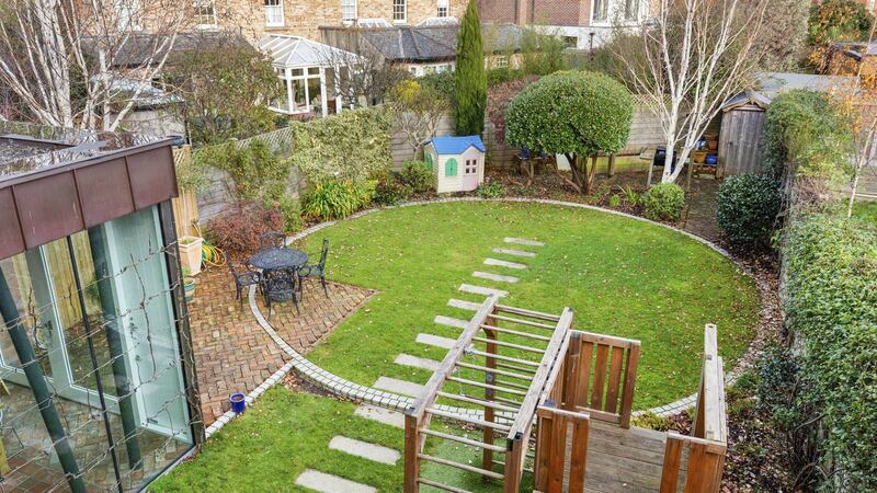 Landscaped rear garden