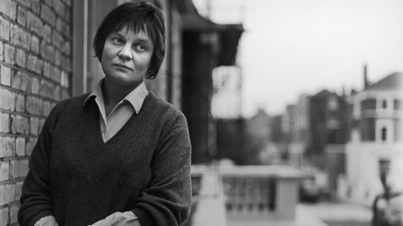 Portrait of  Iris Murdoch in  London, 1966. Photograph: Horst Tappe/Hulton Archive/Getty Images
