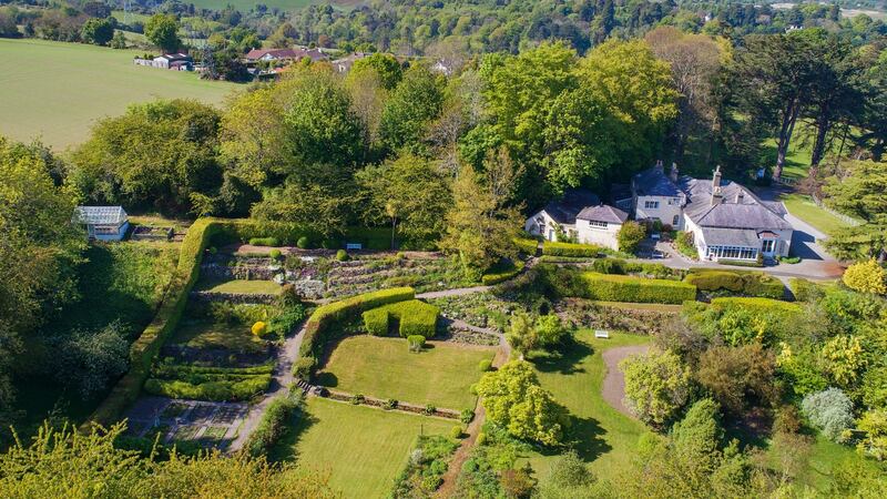The formal gardens at Knockmore extend to three acres