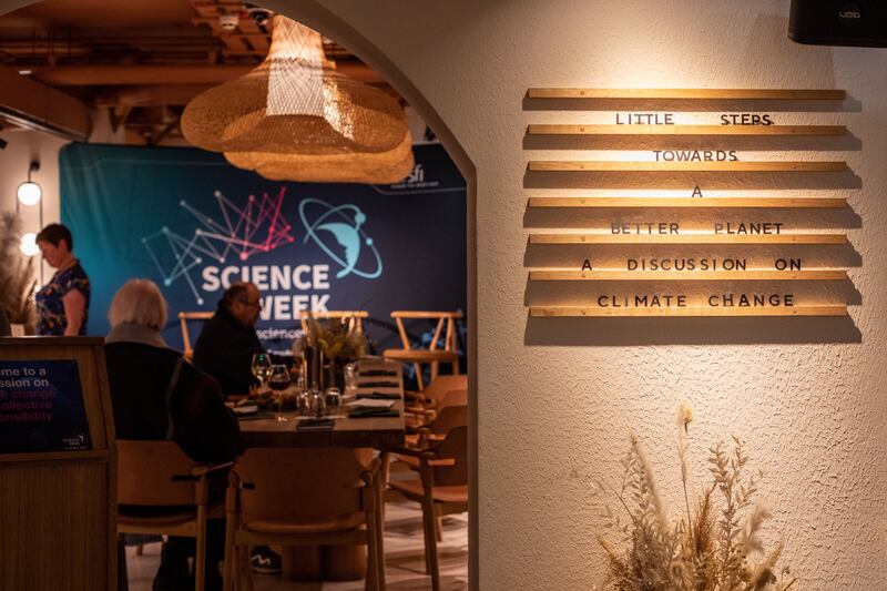 SFI's Climate Action event in Wren, Ireland's most sustainable hotel. 