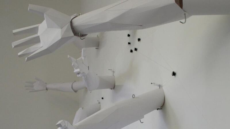 The installation Move Along by Vera Klute