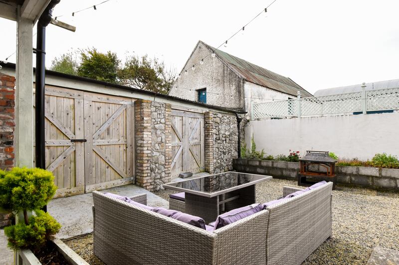 Outside seating area