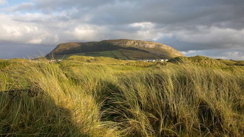 The 300m-high Knocknarea is crowned by the cairn believed to be the burial site of Queen Maeve.