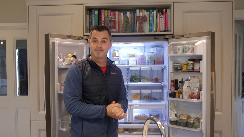 Karl Henry in his kitchen in North Co Dublin.