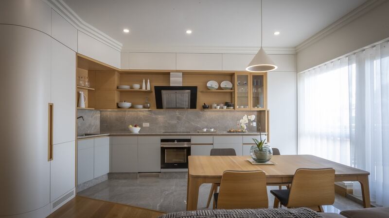 Kitchen in a two-bed apartment