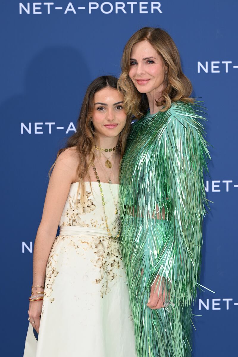 Lyla Elichaoff and Trinny Woodall. Photograph: Jeff Spicer/Getty 