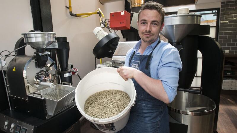 Adam McMenamin, proprietor of Rathmines coffee shop Two Fifty Square.Photograph: Dave Meehan
