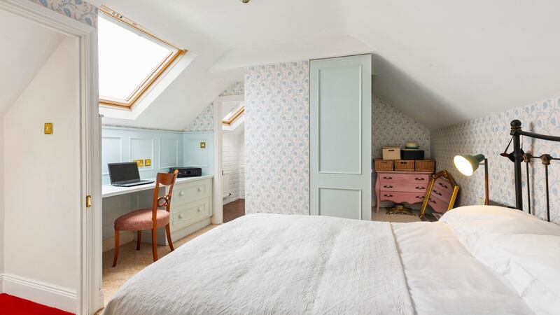 The attic bedroom