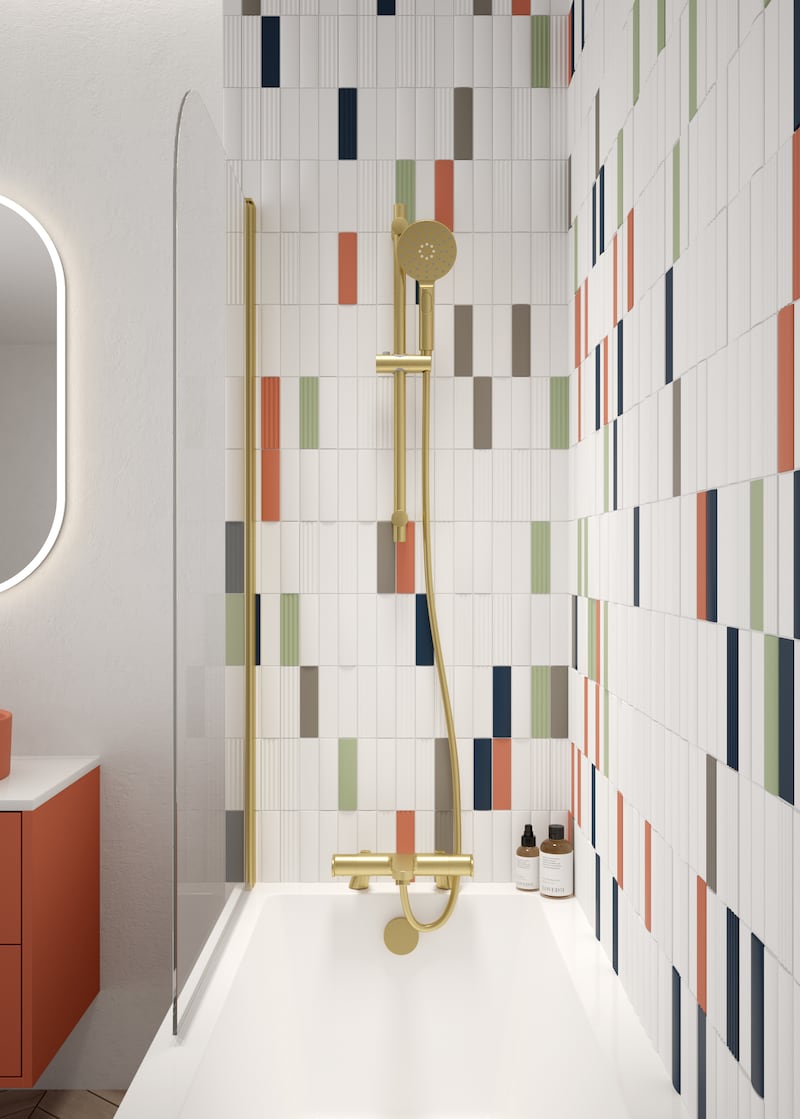 The Urban bath shower kit from Sonas Bathrooms is a great way to add a room refresh that has immediate impact