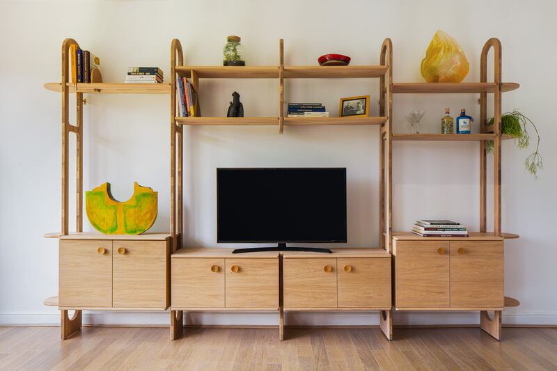 Modular style is yours with Ponc’s clever shelving system, customisable the way you want it